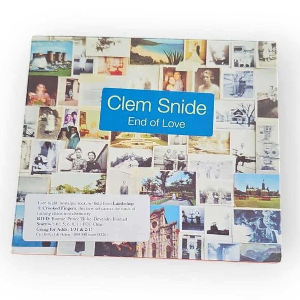 Clem Snide – End‎ Of Love [2005 Promotional CD]